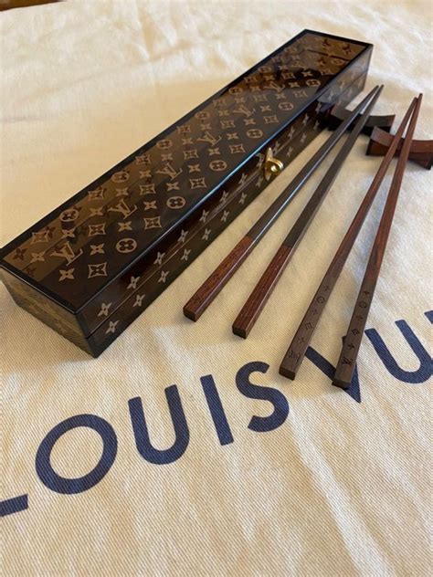 lv chopsticks|louis vuitton plate carrier.